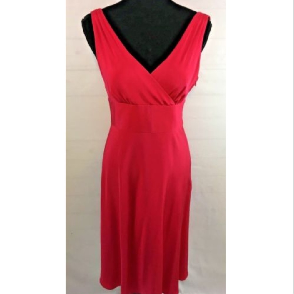 J. CREW Silk Sophia  Coral Pink Bridesmaid Dress 6